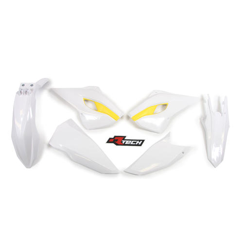 Husqvarna TE125 2015-2016 (Oem 15) Rtech Plastics Kit Inc Fenders & Shrouds