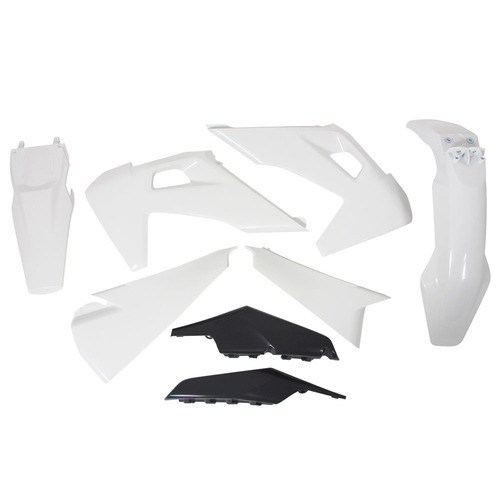Husqvarna FE450 2020 - 2023 Rtech White OEM Plastics Kit Excl Headlight Surround