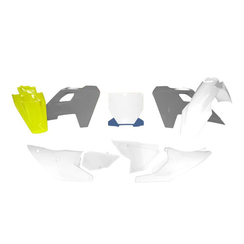 Husqvarna FC350 Heritage 2023-2024 Rtech White OEM Plastics Kit