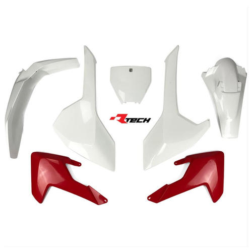 Husqvarna TC250 2017 - 2018 Racetech Red White Plastics Kit 