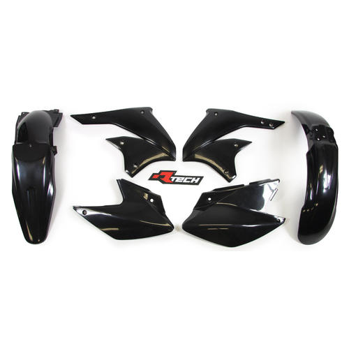 Kawasaki KLX450 2007 - 2016 Racetech Black Plastics Kit 