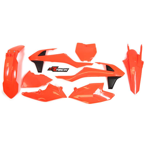 KTM 250 SX-F 2016 - 2018 Racetech Neon Orange Plastics Kit 