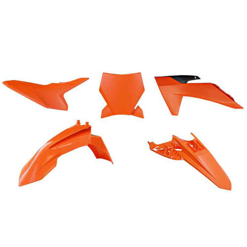 KTM 50 SX 2024-2025 Rtech Orange/Black Full Plastics Kit