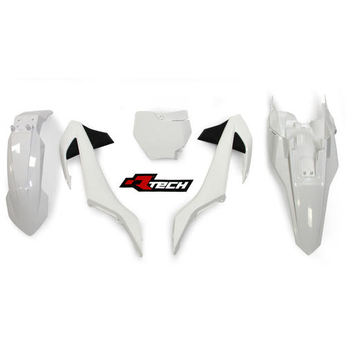 KTM 65 SX 2016 - 2021 Racetech White Plastics Kit 