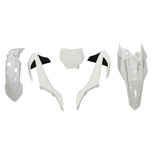 KTM 65 SX 2019 - 2023 Racetech White Plastics Kit