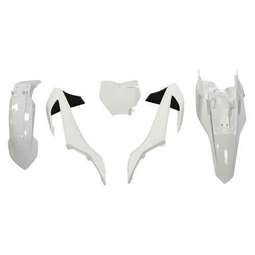 KTM 65 SX 2016-2023 Rtech White Full Plastics Kit