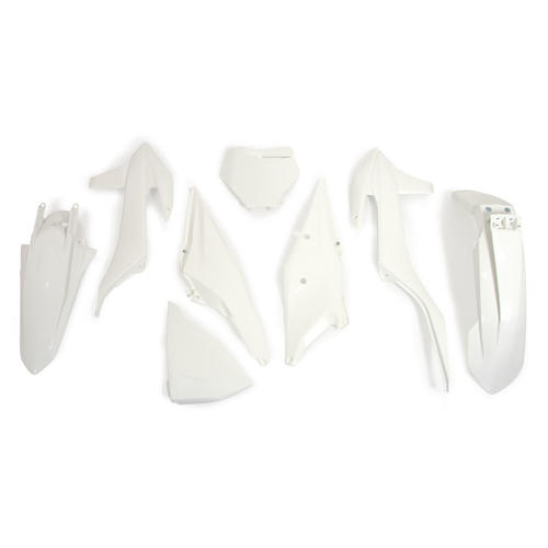 KTM 250 XC 2019-2022 Rtech White Plastics Kit Inc Fenders & Shrouds