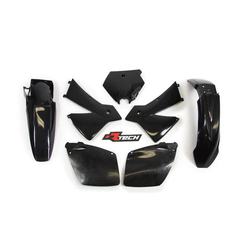 KTM 525 SX 2001-2003 Rtech Black Plastics Kit Inc Fenders & Shrouds