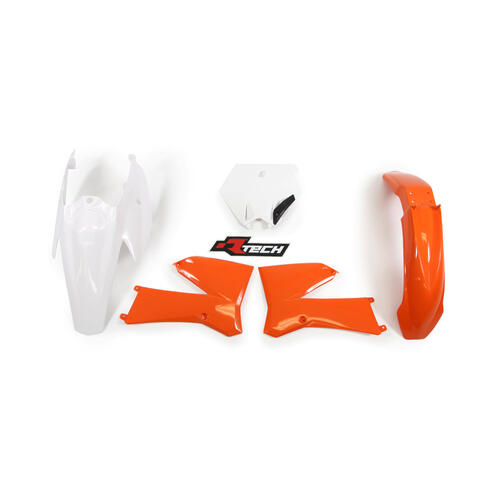 KTM 85 SX 2008 Rtech (Oem 11-12) Plastics Kit Inc Fenders & Shrouds