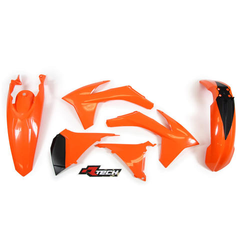 KTM 350 EXC-F 2012-2013 Rtech OEM Plastics Kit Inc Fenders & Shrouds