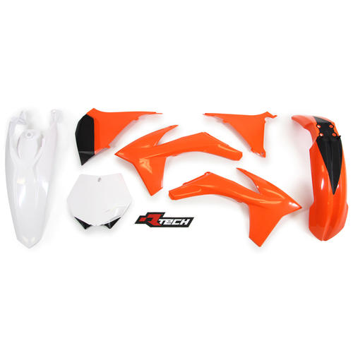 KTM 450 SX-F 2011-2012 Rtech OEM Plastics Kit Inc Fenders & Shrouds