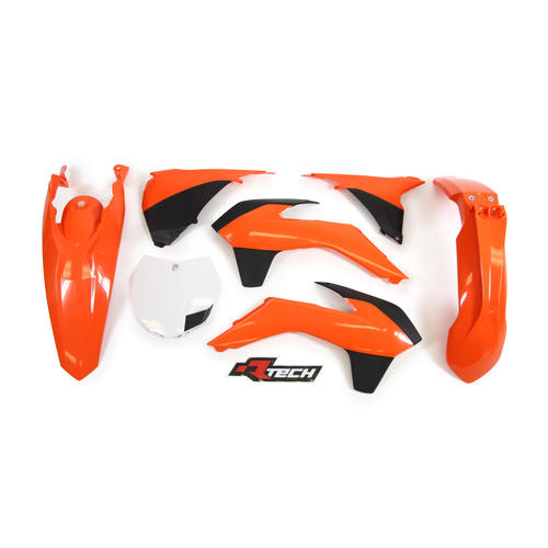 KTM 250 SX-F 2013-2014 Rtech OEM Plastics Kit Inc Fenders & Shrouds