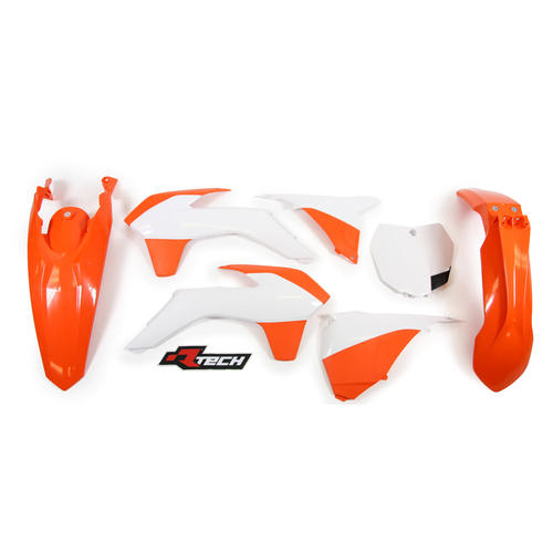 KTM 125 SX 2013-2015 Rtech OEM Plastics Kit Inc Fenders & Shrouds