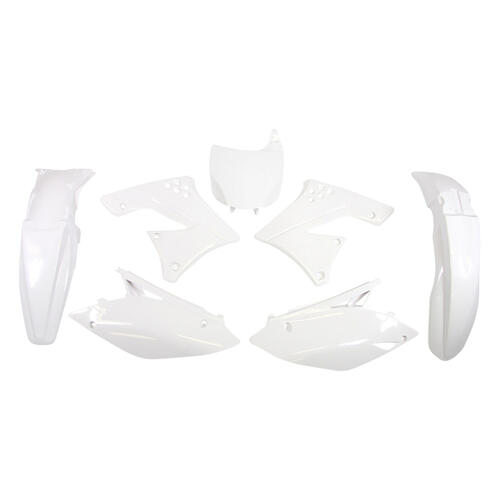 Kawasaki KX250F 2009-2012 Rtech White Full Plastics Kit