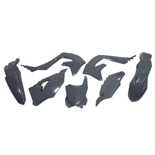 Kawasaki KX250F 2021-2024 Rtech Quantum Grey Full Plastics Kit