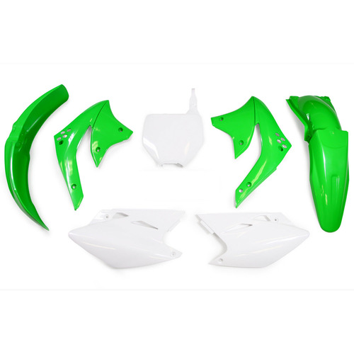 Kawasaki KX450F 2008 Rtech OEM Plastics Kit Inc Fenders & Shrouds
