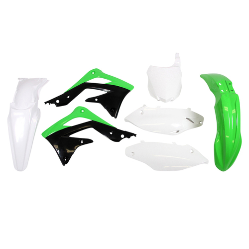 Kawasaki KX450F 2013-2015 Rtech OEM Plastics Kit Inc Fenders & Shrouds