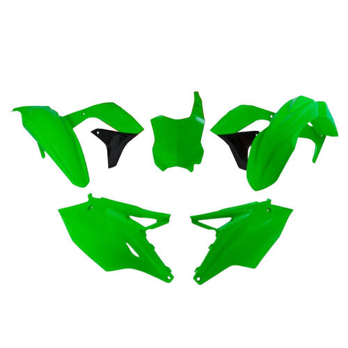 Kawasaki KX450F 2016-2018 Rtech Green Full Plastics Kit