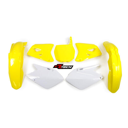 For Suzuki RM250 2003 Rtech Plastics Kit Inc Fenders & Shrouds