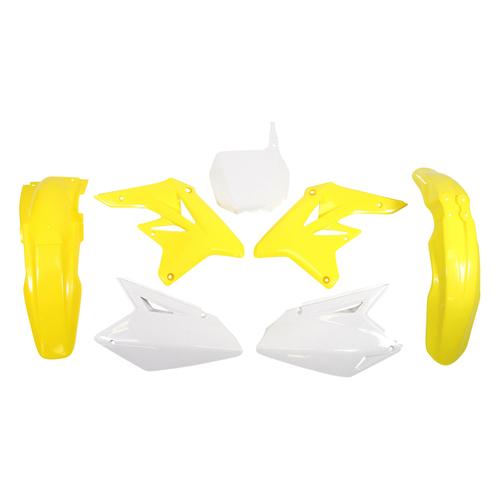 For Suzuki RM-Z250 2007-2009 Rtech OEM Plastics Kit Inc Fenders & Shrouds
