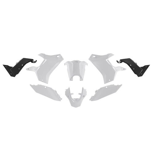 Yamaha XTZ690 Tenere 700 2019-2024 Rtech Revolution White/Black Full Plastics Kit