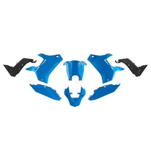Yamaha XTZ690 Tenere 700 2019-2024 Rtech Revolution Light Blue/Black Rally Edition Full Plastics Kit