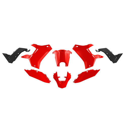 Yamaha XTZ690 Tenere 700 2019-2024 Rtech Revolution Light Red/Black Full Plastics Kit