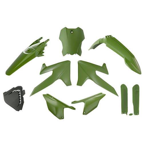 Triumph TF 250-X 2024-2025 Rtech Navy Green Full Plastics Kit