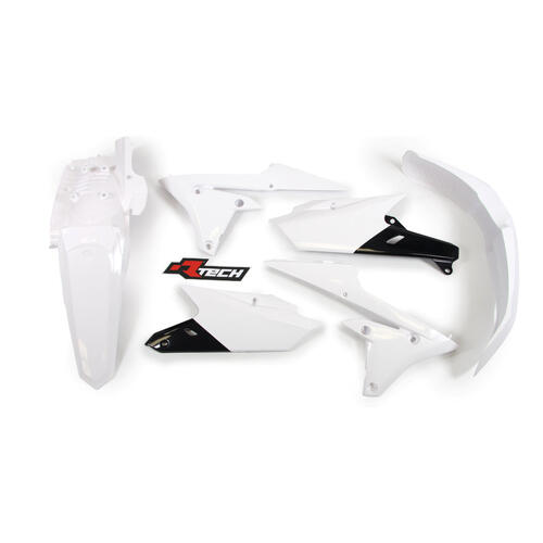 Yamaha WR250F 2015 Rtech White Plastics Kit Inc Fenders & Shrouds
