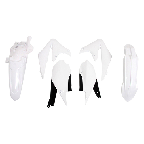 Yamaha WR250F 2021-2024 Rtech White Plastics Kit Requires Aftermarket taillight
