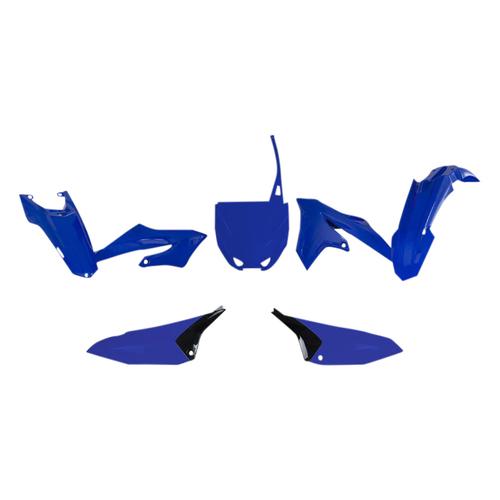 Yamaha YZ65 2018-2024 Rtech Blue White Plastics Kit Inc Fenders & Shrouds