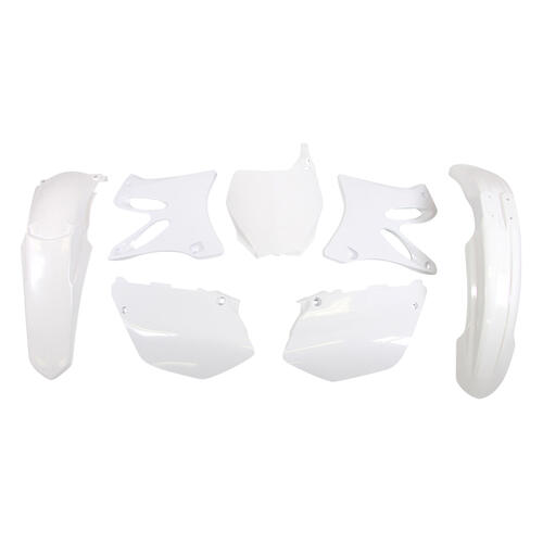 Yamaha YZ250 2006-2014 Rtech White Full Plastics Kit