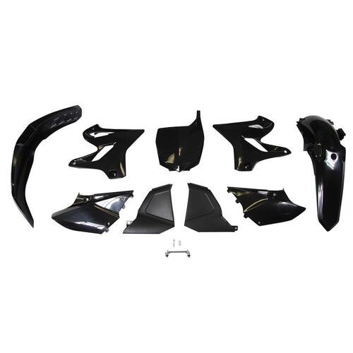Yamaha YZ125 2002-2021 Rtech Black Full Plastics Kit