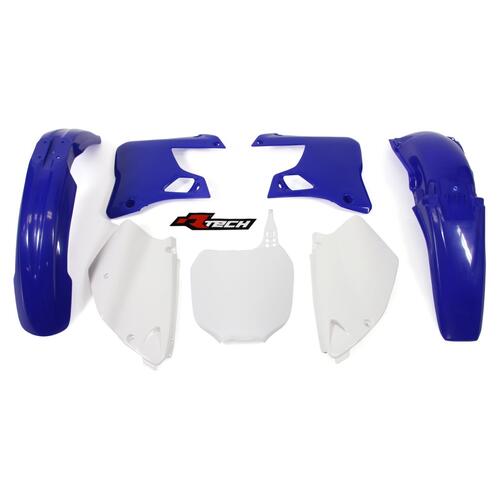 Yamaha YZ125 1996 Rtech OEM Plastics Kit 1997 1998 1999 2000 Inc Fenders & Shrouds