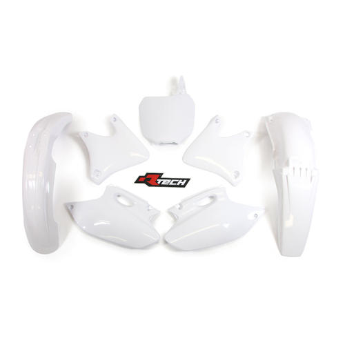 Yamaha YZ426F 2000-2002 Rtech White Plastics Kit Inc Fenders & Shrouds