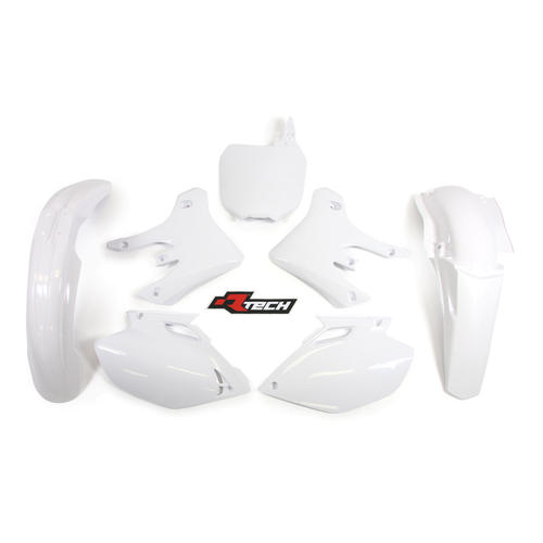 Yamaha YZ450F 2003-2005 Rtech White Plastics Kit Inc Fenders & Shrouds