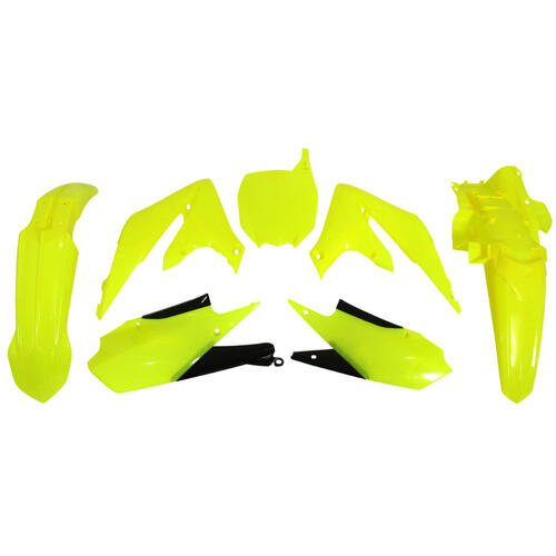 Yamaha YZ450F 2018-2022 Rtech Neon Yellow Full Plastics Kit