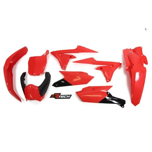 Yamaha YZ250F 2014 - 2018 Racetech Full Red Plastics Kit (Inc Upper) 