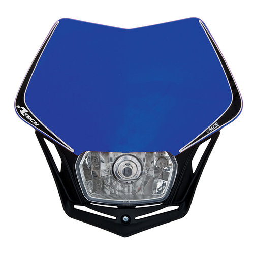 Racetech Enduro Halogen Headlight Blue