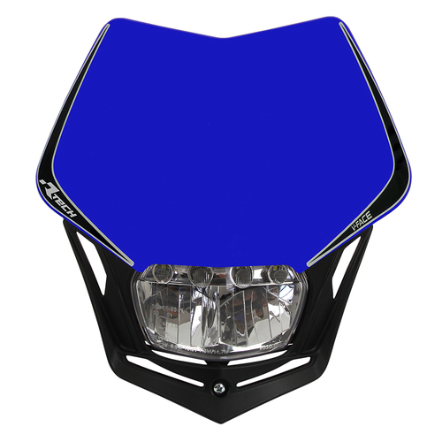 Racetech Universal V-Face Full Led Headlight Blue