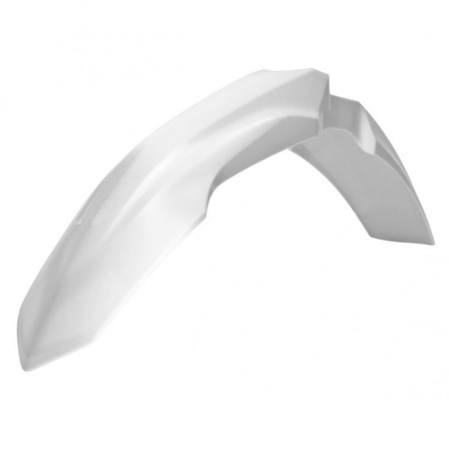 Honda CRF450L 2019-2020 Rtech White Vented Front Fender Mudguard
