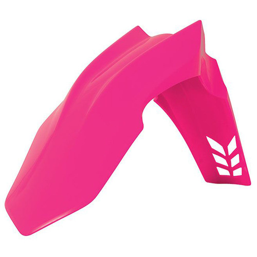 Honda CRF250R 2014-2017 Rtech Neon Pink Vented Front Fender Mudguard