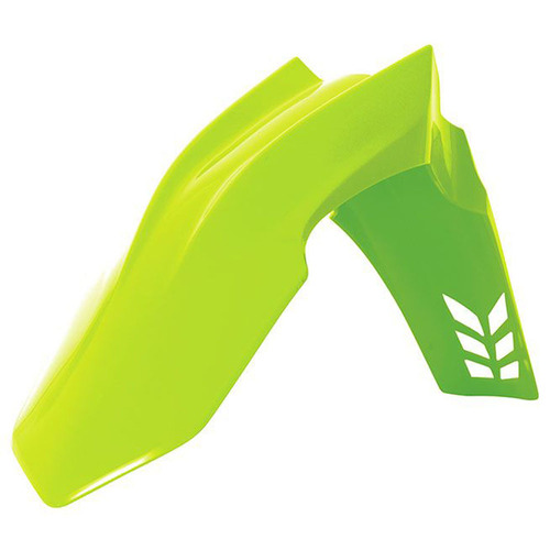 Honda CRF250R 2014-2017 Rtech Neon Yellow Vented Front Fender Mudguard