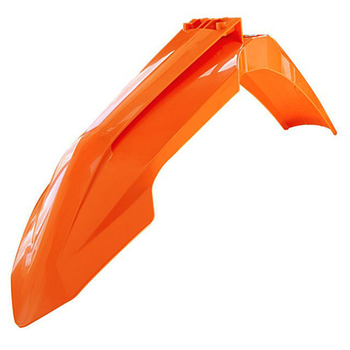 KTM 125XC 2023-2024 Rtech Orange Vented Front Fender Mudguard