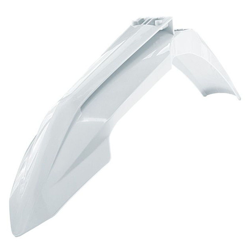 KTM 500 EXC-F 2024 Rtech White Vented Front Fender Mudguard Direct Replacement