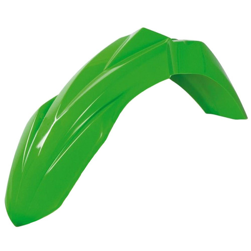Kawasaki KX250X 2022-2023 Rtech OE Green Front Fender Mudguard