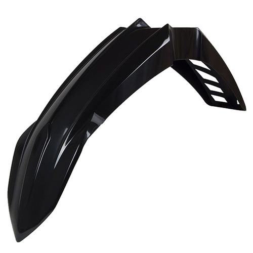 Yamaha YZ250F 2019 Rtech Black Vented Front Fender Mudguard Direct Replacement