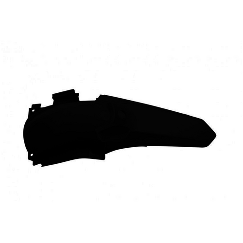 Yamaha YZ250X 2016-2021 Rtech Black Replacement Rear Fender Mudguard