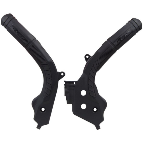 KTM 250 XC 2019 Rtech Frame Guard White/Black Plastic