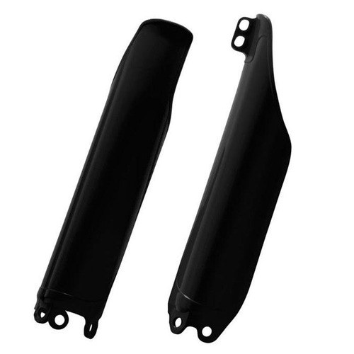 Honda CRF250R 2004-2018 Rtech Black Fork Guards Protectors Plastic